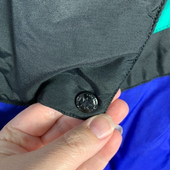 VINTAGE 90s Edelweiss Skiwear Full Zip Ski Parka Jacket Coat Womens Large - Picture 4 of 7